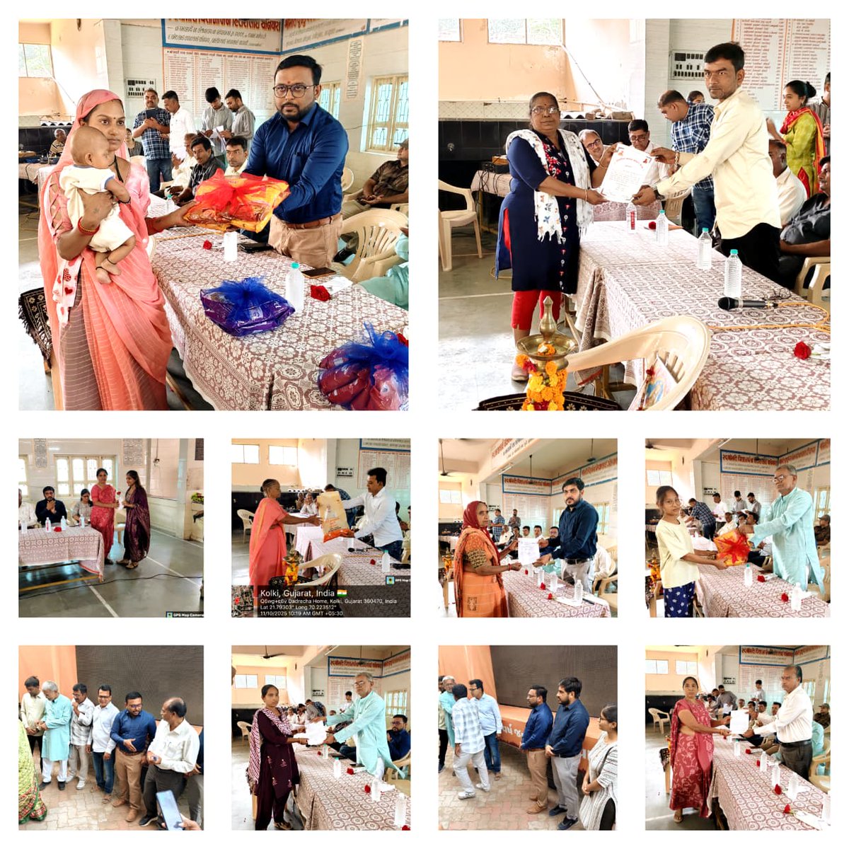 તારીખ ૧૧/૧૦/૨૦૨૫ ના રોજ  વિકસીત રથ અંતર્ગત ઉપલેટા તાલુકા ના કોલકી ગામે આવેલ જેમા સખી મંડળ ના બહેનો એ હાજરી આપેલ અને સારી કામાગીરી બદલ સ્વ સહાય જુથ ના બહેનો ને પ્રમાણપત્ર આપવામા આવ્યા.<a href="/CollectorRjt/">Collector Rajkot</a>,
<a href="/RajkotDdo/">DDO Rajkot</a>,
<a href="/DLMRajkot/">Virendra Basiya DLM Rajkot</a>,<a href="/tdoupleta95622/">TDO UPLETA</a>