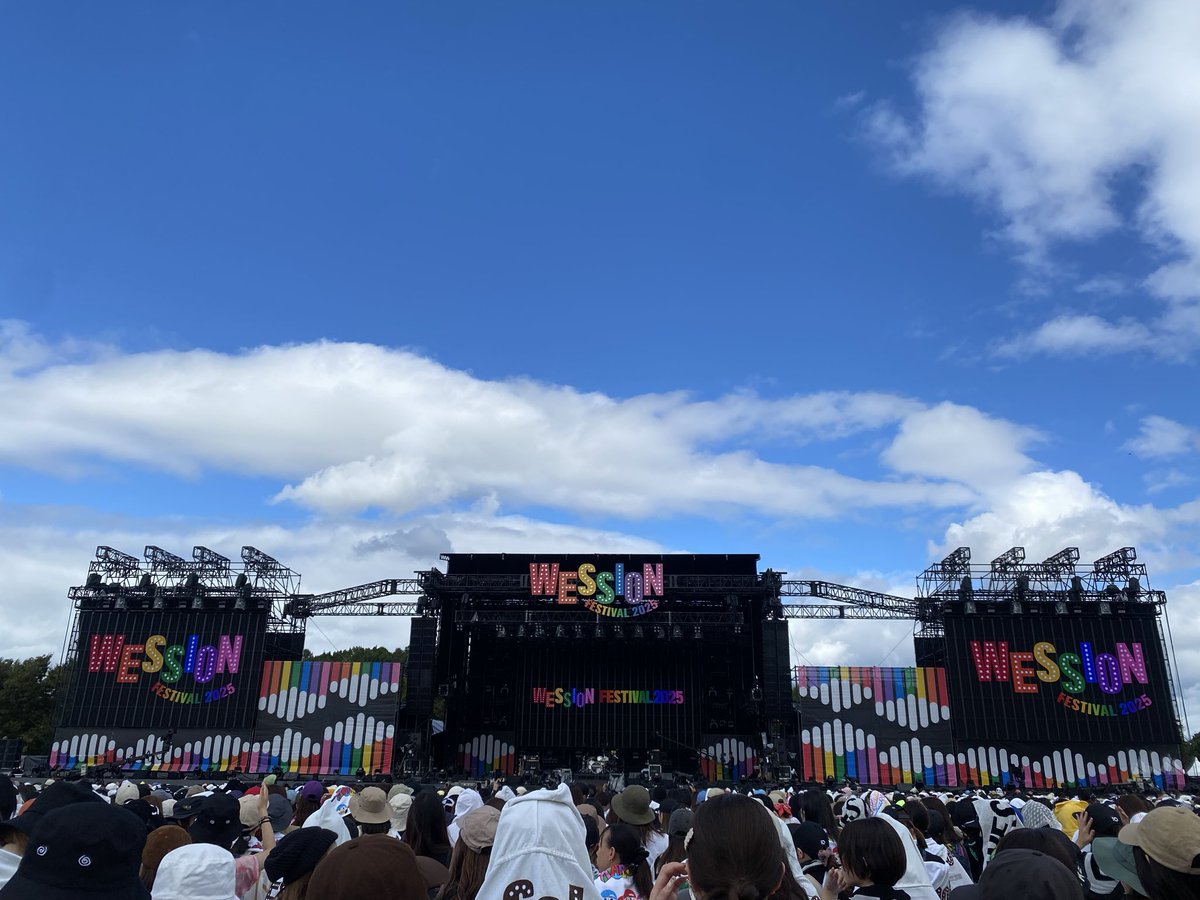 suuuuu___12's tweet photo. 天気良‼️
WESSIONたのしすぎ‼️ https://t.co/nqeO21INkK