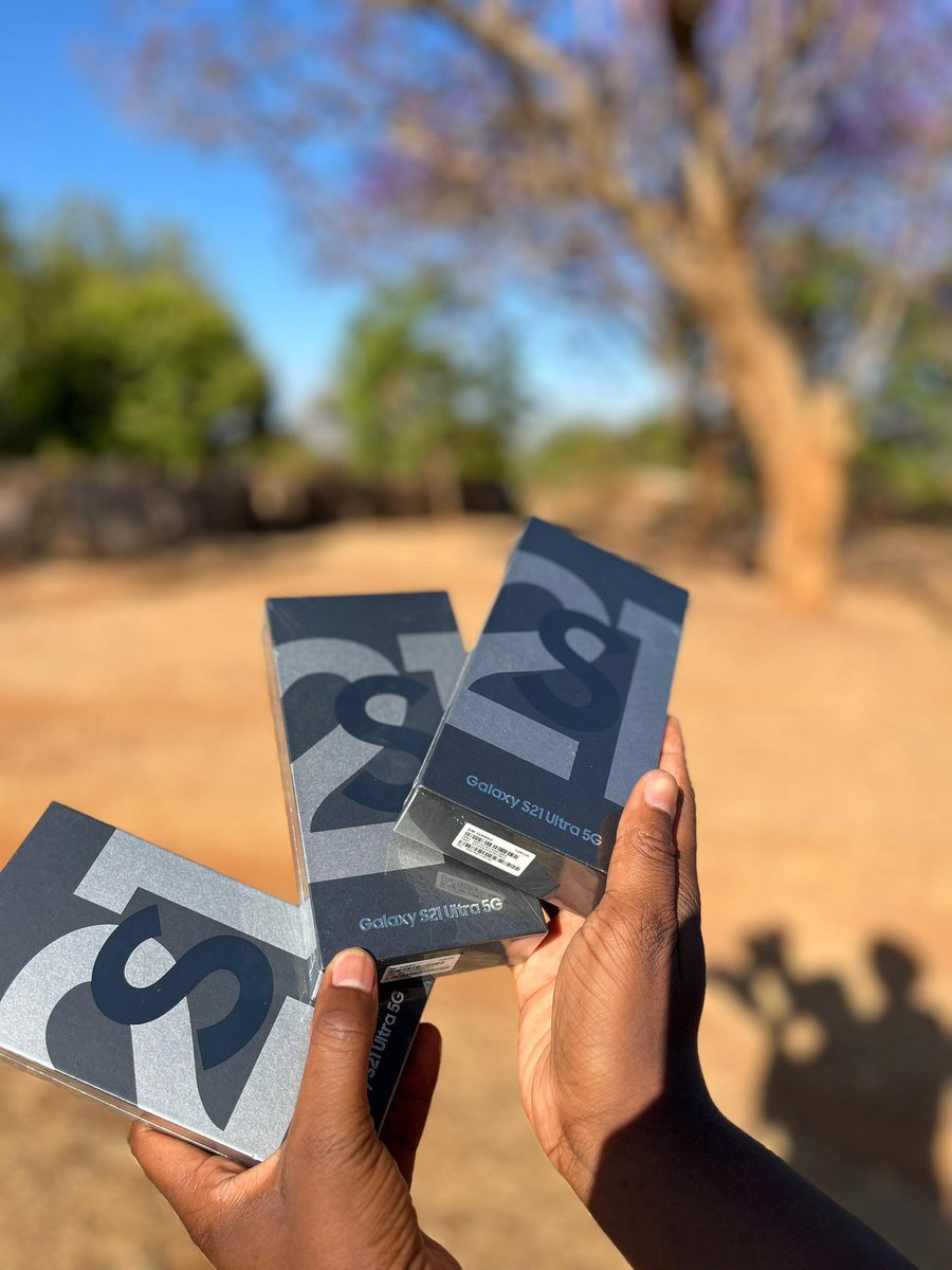 Readily available
Samsung Galaxy s21 ultra 5G
1.7M negotiable

128 GB
12 GB RAM
6.8 inches
1440x3200 pixels
108 Mega pixel Camera
Nano sim + esim
Onscreen fingerprint 
Brand new 
Comes with box and accessories

Lilongwe
Call or text on 0881140812 or dm

Retweet