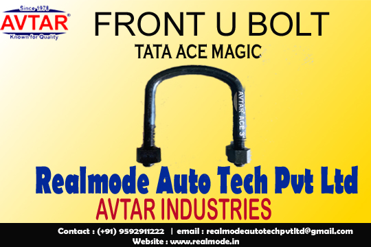 realmode_auto's tweet image. We deal in all types of U BOLTS for heavy commercial vehicles (HCV) and Light commercial vehicles (LCV) at best price.

Model no - FRONT U BOLT, TATA ACE MAGIC, Size : 3&quot;

realmode.in/u-bolts.php

#Ubolt #centrebolts #springpins  #eyebolts  #AvtarIndustries #realmodeautotech