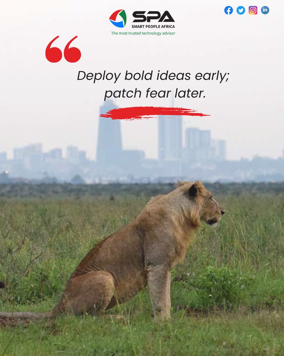 smart_people_ke's tweet image. 🚀 Deploy bold ideas early; patch fear later!
In tech and in life, progress starts when you push courage to production and debug fear along the way. 
#Innovation #TechMindset #MondayMotivation