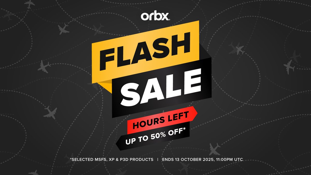 Only Hours Left on the Flash Sale

Still eyeing off something from the Flash Sale? Over 600 products are discounted but only for a few more hours.

Don’t miss out. The sale ends 13 October 2025 at 11:00PM UTC.

🛒 Shop the Sale now 👉orbxdirect.com/on-sale