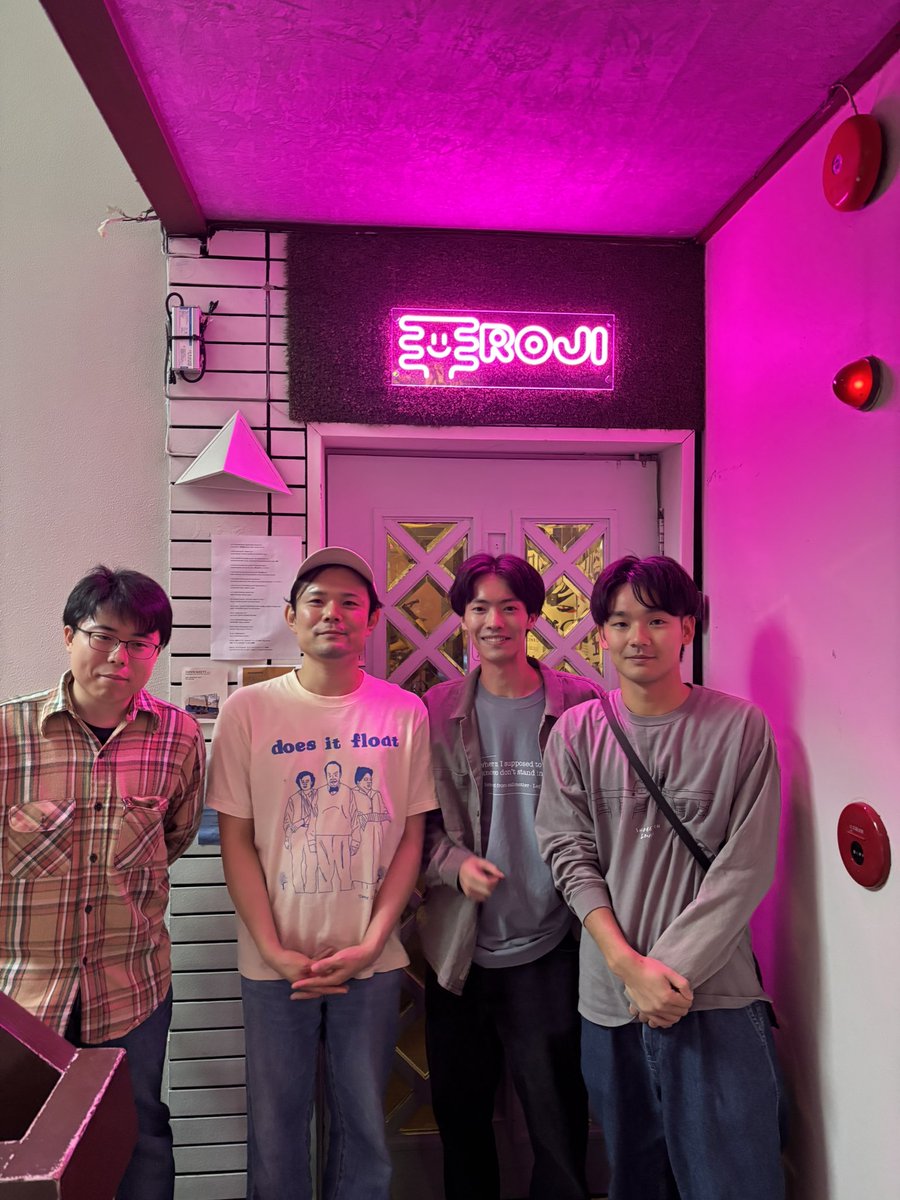 under__Earth's tweet image. "2025.10.12(日)三島ROJI"
ROJI presents "SWINGSET3"

ありがとうございました、大好きな場所です