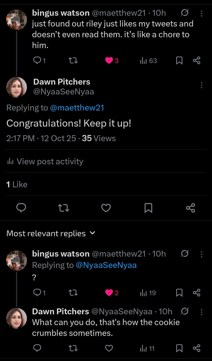 NyaaSeeNyaa's tweet image. I&apos;m gonna delete twitter and start telling jokes to a wall