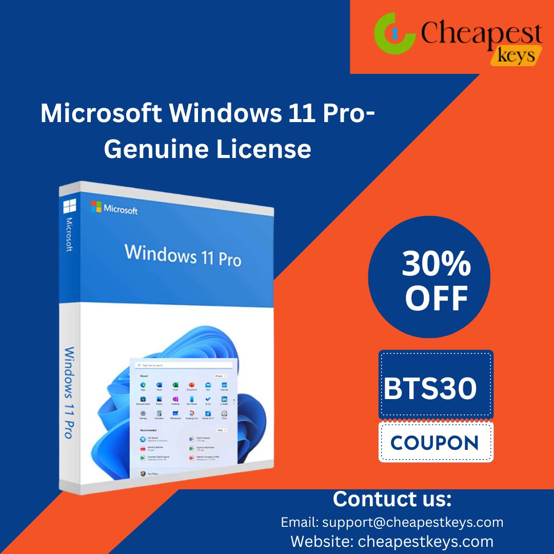 MoniTaeyba's tweet image. Need a real Windows 11 license without the markup? We’ve got 100% genuine Cheap Windows 11 Keys on cutt.ly/hr9QkNb4 Use BTS30 for 30% off your purchase. Don’t overpay. #CheapWindows11Keys #PCDeals