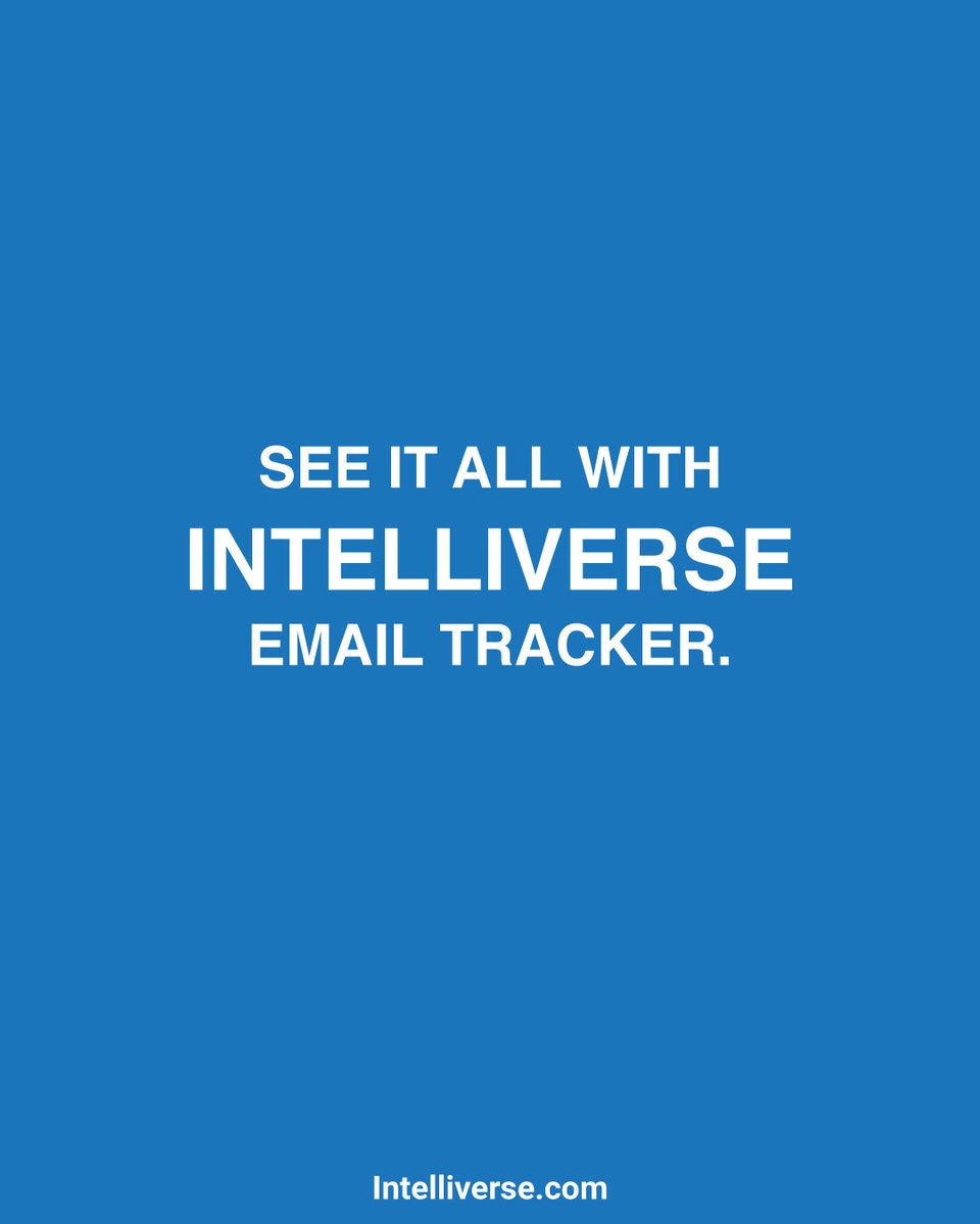 Intelliverse's tweet image. 🚀 𝐄𝐯𝐞𝐫 𝐰𝐨𝐧𝐝𝐞𝐫 𝐰𝐡𝐚𝐭 𝐡𝐚𝐩𝐩𝐞𝐧𝐬 𝐚𝐟𝐭𝐞𝐫 𝐲𝐨𝐮 𝐡𝐢𝐭 “𝐒𝐞𝐧𝐝”?

See who opened, clicked, or shared in real time with Intelliverse Email Tracker.

📊 Track smarter. Connect better. Convert faster.
👉 intelliverse.com
#EmailMarketing #SalesTools