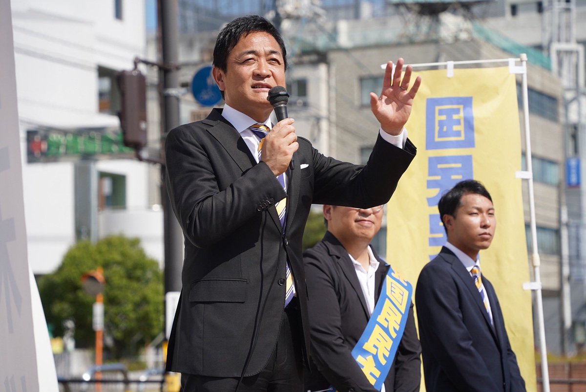 tamakiyuichiro's tweet image. 街頭演説会&amp;amp;候補者募集説明会@山口県

「右よし左よし野田きよし」

が久しぶりに聞けてよかった。

多党化した新しい政治状況だからこそ、左右のイデオロギー対立ではなく、政策本意で合意形成をはかる新しい政治スタイルが求められます。…
