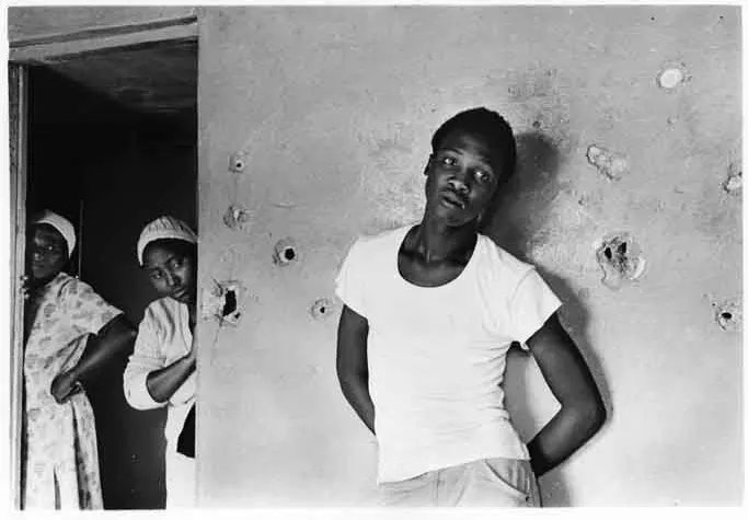 HistorySAZAR's tweet image. The UDF activist who was the target of a massacre in which 13 members of his family where shot dead. Security forces were implicated in the murders then dubbed the 'AK47 massacre'. KwaMakhuta. KwaZulu-Natal. 1987. Photo: ©Cedric Nunn / Afrapix