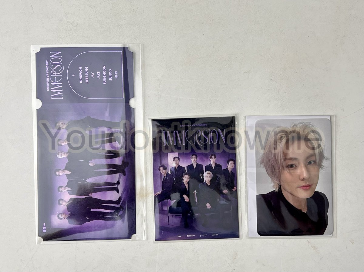 Youdont2022's tweet photo. ปล่อยการ์ด vr enhypen
ซอนอู จองวอน นิกิ

Set ละ 450-. รวมส่ง ems

*ได้ การ์ด+ตั๋ว+กระ���าษรองการ์ด*

DM ค่ะ💌

#ตลาดนัดenhypen #ตลาดนัดเอนไฮเพน https://t.co/RKCwM0nZ1k