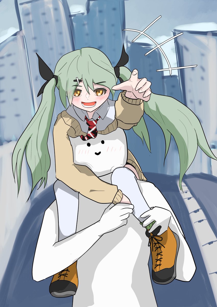 ガブちゃん誕生日おめでとう！🎂
「マルザンナ！次はあっち行ってみましょ！」