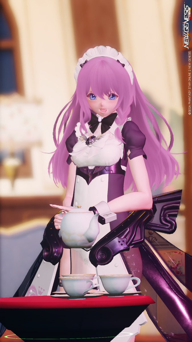 r_wolfseed's tweet image. #メンテの日じゃないけどssを貼る

『アリスのメイド衣装T2[Se]』でメイドさん♪

秋の夜ながにお茶などいかがですか～？

すこしだけブランデ～もいれて♪