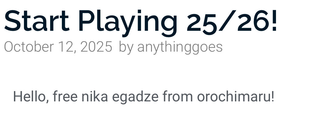 my first time playing, did i do this right