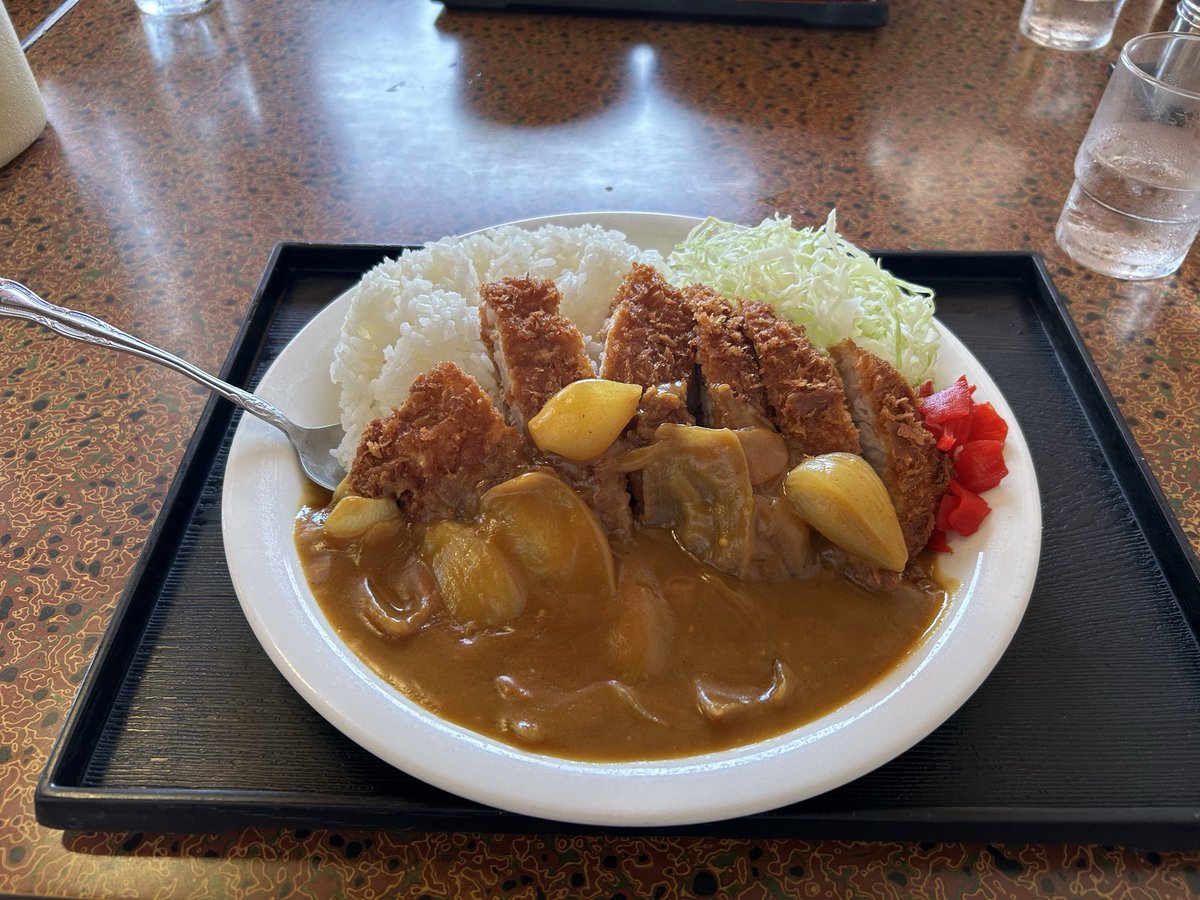 RRM展示会より無事帰宅しました。
参加された皆様、運営に携わられた皆様お疲れ様でした。
素晴らしい作品ばかりで自分の作品の拙さを毎度の事ながら痛感しました💦
いつかインパクトある作品でエントリーしたいなぁ…

それと昼に食べたカツカレー最高でした！
来年も行くぞ！

#RRM16 
#RRM展示会