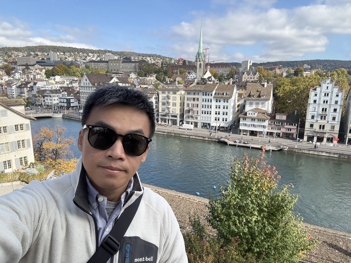 Zurich city view. It’s so comfortable to walk and sightsee there. But have to know how expensive in Switzerland.