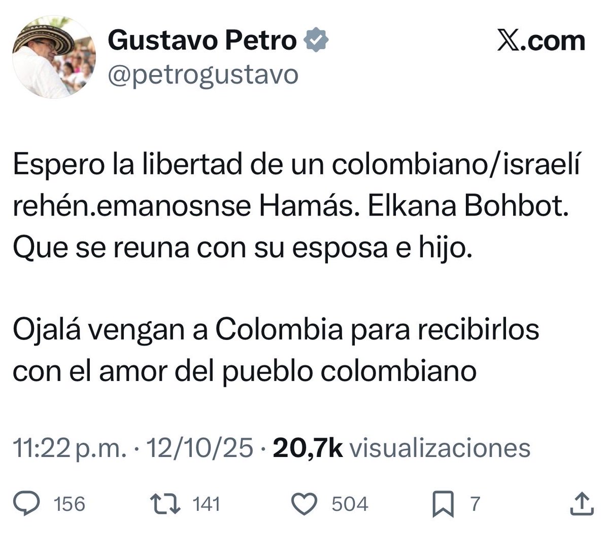 Escriba bien alguna vez, ole.
SECUESTRADO