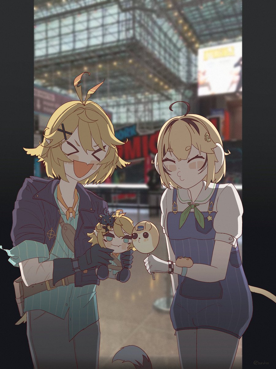 buruhas's tweet image. they do be at comic-con
#DokiGallery #doobart