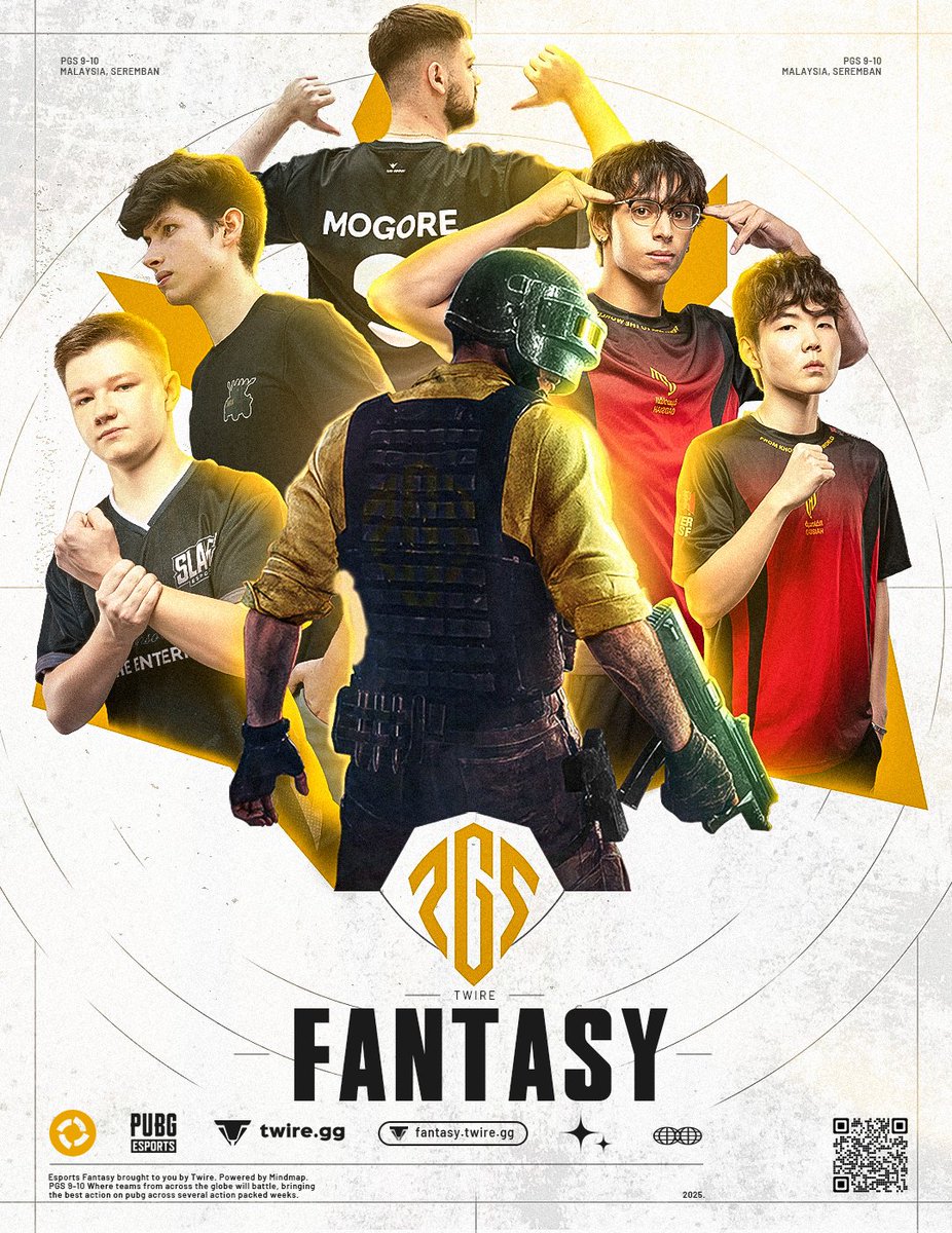🌍 Familiar names online, new faces on LAN

For several players, PGS 9 marks their official debut under the lights.

The stage is bigger. The pressure is real. Let’s see who rises.

📅 Group A vs. Group B kicks off today 🇲🇾
🧠 Draft your squad before the action starts ▶️
