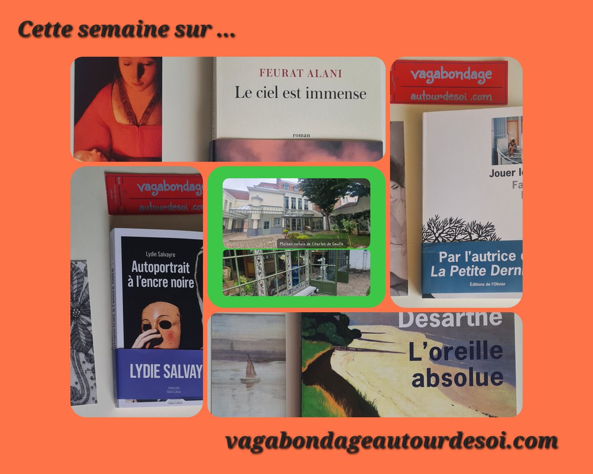 matatoune55's tweet image. Petit retour sur le blog 
vagabondageautourdesoi.com 
#avis de #lecture et #visite 
🙏@editionslattes @Feurat 
@EdLolivier #fatimadaas
@robert_laffont #LydieSalvayre
@departement59 #MaisonNataleCharlesdeGaulle 
#AgnesDesarthe