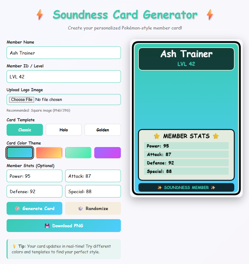 0xdhyzal's tweet photo. Why just be a regular internet user when you can be a Soundness Member? Make your card now and join the imaginary elite 🏆 @TheHubKeeper @FundsHustler
https://t.co/D4hjDuI65q
#FunCards #SoundnessGenerator https://t.co/skn0nL5jIX