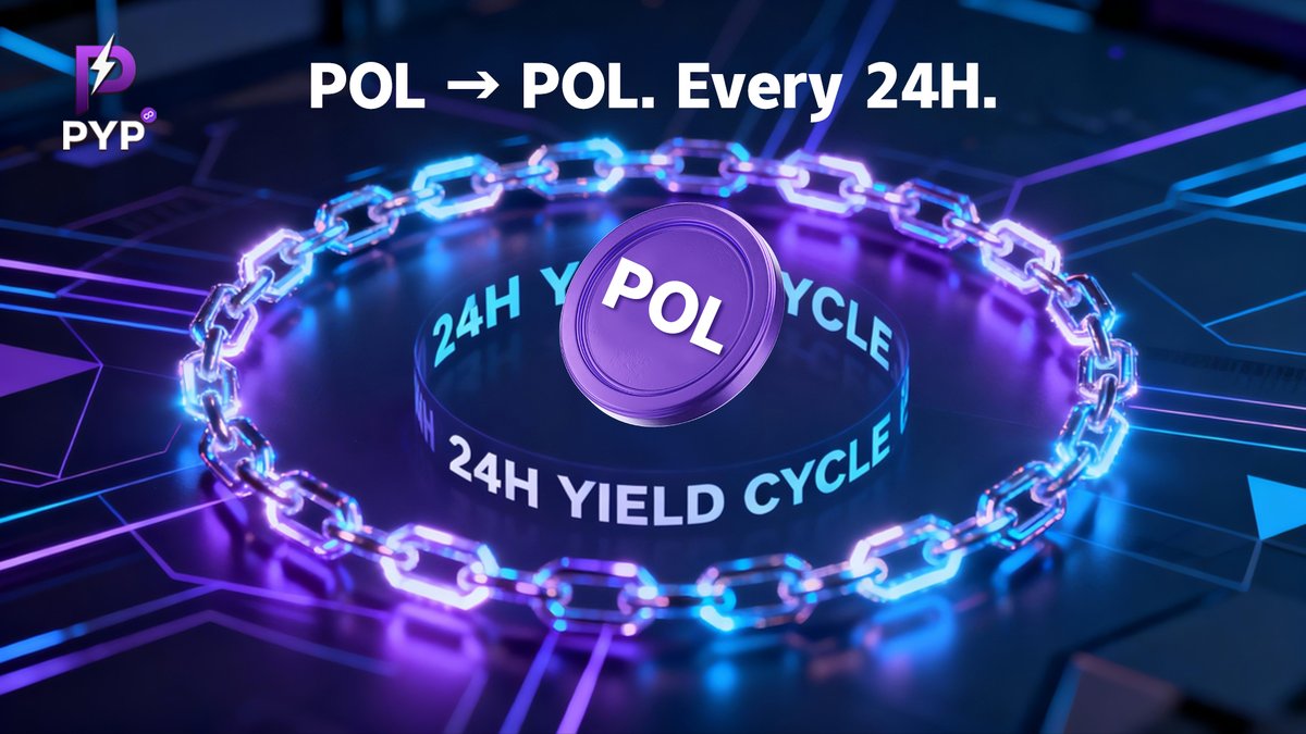 PYP_community_'s tweet image. 🚀 The secret’s out.
Polygon holders are compounding POL → POL every 24 hours.
No new token. No noise.
Just pure yield on-chain. 💎
#PYP #Polygon #DeFi