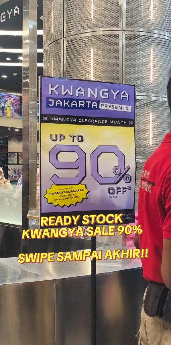 Vivianna_Leith's tweet image. Ga perlu antri berjam-jam di Kwangya, cukup order sama aku aja karena yang di aku sudah ready stockkk!!
Cuss langsung DM untuk orderrr~
#kwangya #kwangyajakarta #jastip #jastipkwangya #clearancesale #readystockkwangya