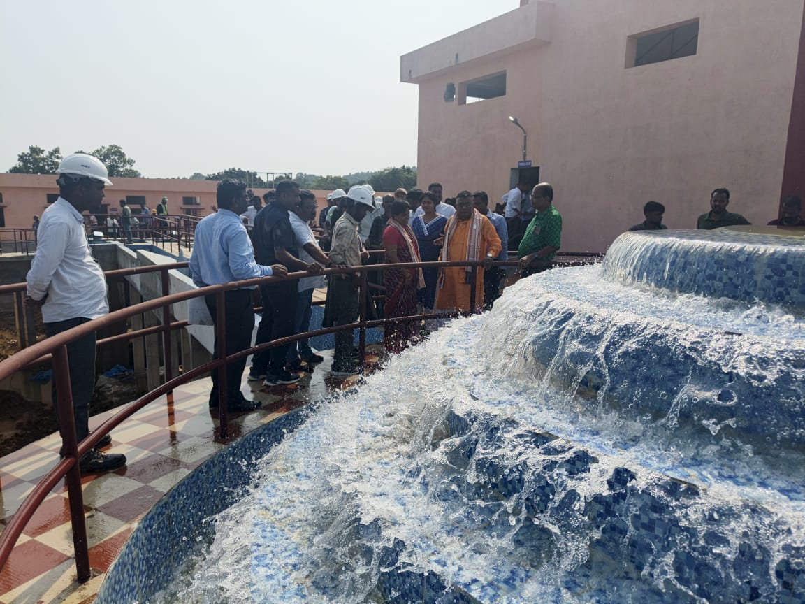 Hon'ble MLA Simulia visited to different units of Mega PWS project to Khaira block on dt 11.10.2025 in presence of the ACE, RWSS circle Balasore,EE Balasore, JEs Khaira,Authority Engineers &amp; Mega Agency's and reviewed the progress of the work &amp; commissioning/trial run activities.