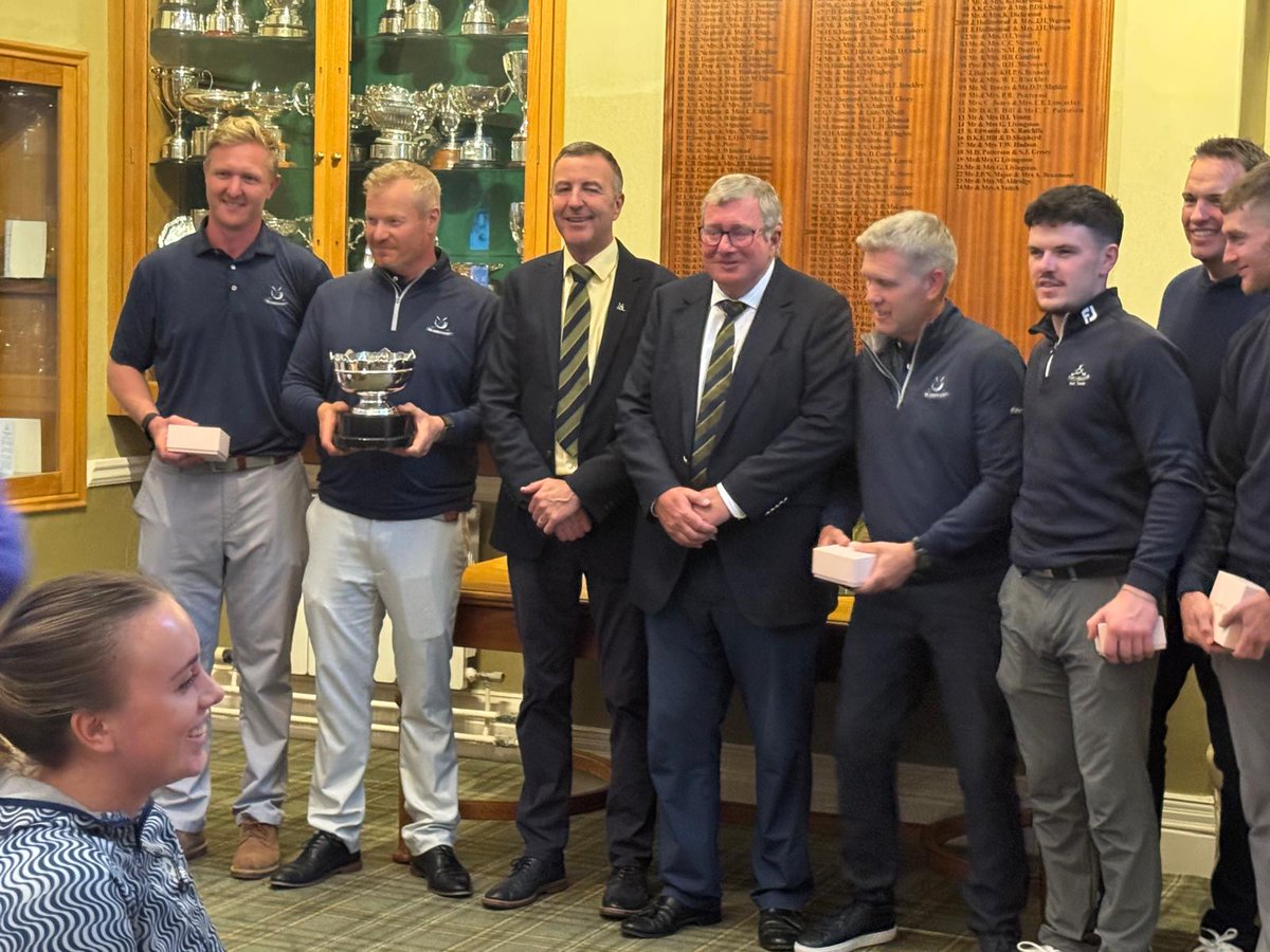 They’ve done it! 🎉
After 59 years and eight appearances as losing finalists, <a href="/delameregolf/">Delamere Forest GC</a> have finally lifted the Selwyn Lloyd Bowl for the very first time! 🏆⛳
A huge congratulations to everyone involved — a truly historic and well-deserved victory! 👏👏