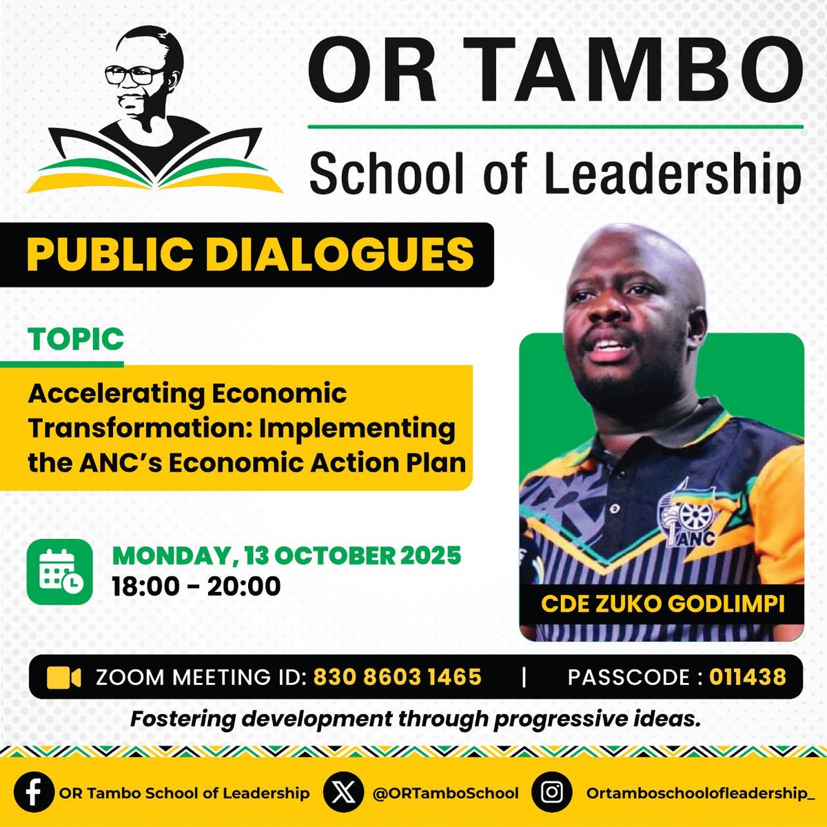 We have a date! 🖤💚💛