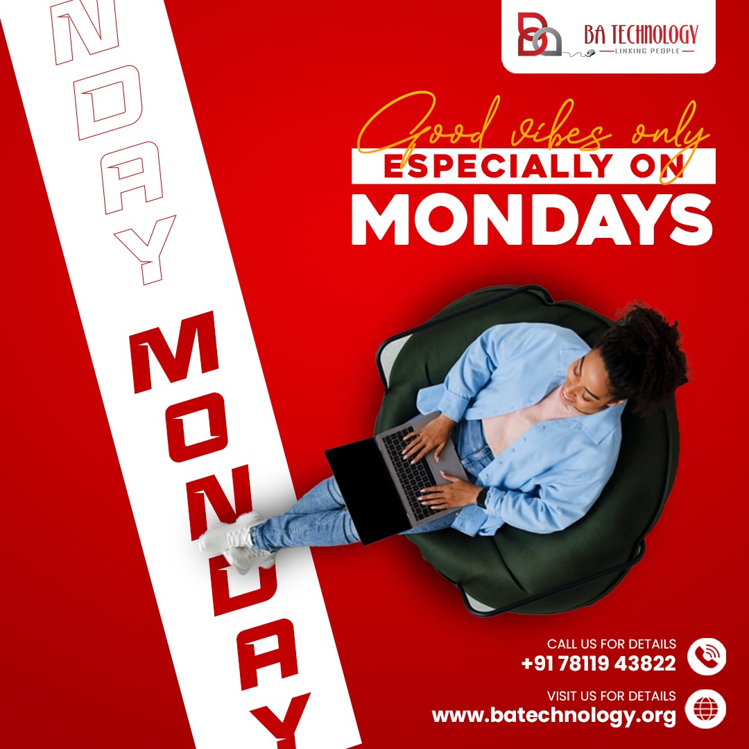 ba_techn's tweet image. Start your week with positivity and purpose — because Mondays set the tone, and we make them count.
Reach out to us!
📞 078119 43822
📩 hello@batechnology.org
🌐 batechnology.org
#graphicdesigning #websitedesigning #websitedevelopment #ecommercedevelopement