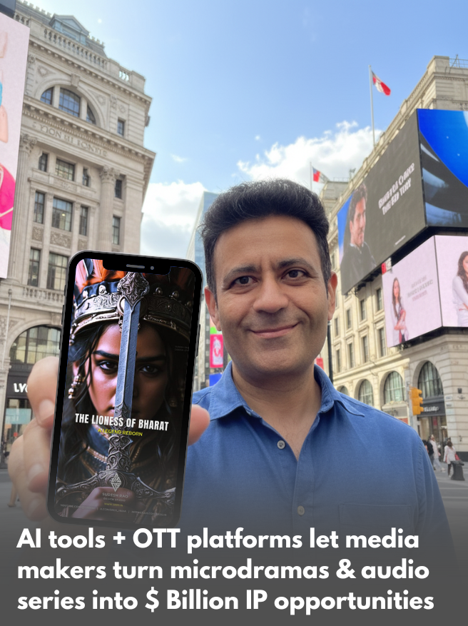 MogiOTTSolution's tweet image. AI is rewriting the rules of cinema — and your next blockbuster could be on your own OTT platform!

When Raanjhanaa returned with an AI-altered ending, it was more than nostalgia—it showed the future of creator-owned IP. From audio stories to mythology microdramas and cartoon…