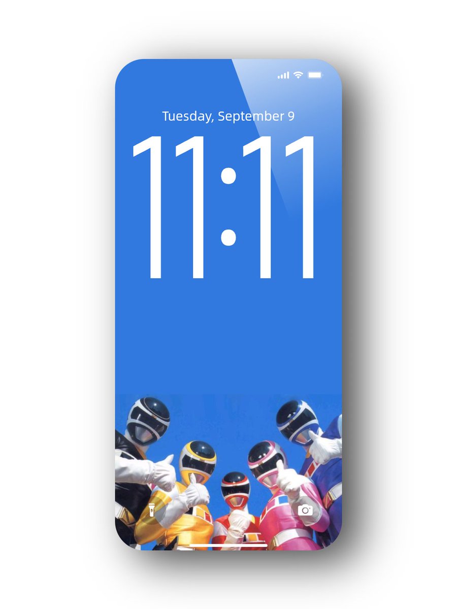 beatmywallpaper's tweet image. Power Rangers  #wallpaper #iOS26 #LockScreen #minimalism