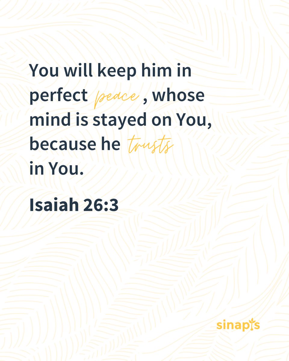 Monday pressures can be real, but peace is promised. Keep your mind anchored in God, and He will steady you through the week ahead.
#HappyNewWeek