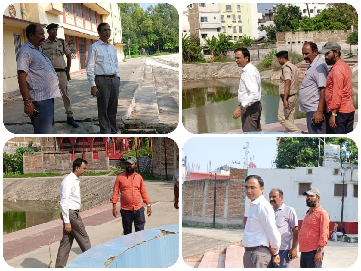 MSCLOfficial's tweet image. 🪔 “आस्था का पर्व, स्वच्छता का संकल्प” 🪔नगर आयुक्त विक्रम विरकर ने बरहमपुर, बीबीगंज व आरडीएस कॉलेज पोखर सहित प्रमुख छठ घाटों का निरीक्षण किया।
श्रद्धालुओं की सुविधा, सफाई व जल निकासी को सर्वोच्च प्राथमिकता देने के निर्देश।#ChhathPuja2025 #MuzaffarpurSmartCity #SwachhBharat…
