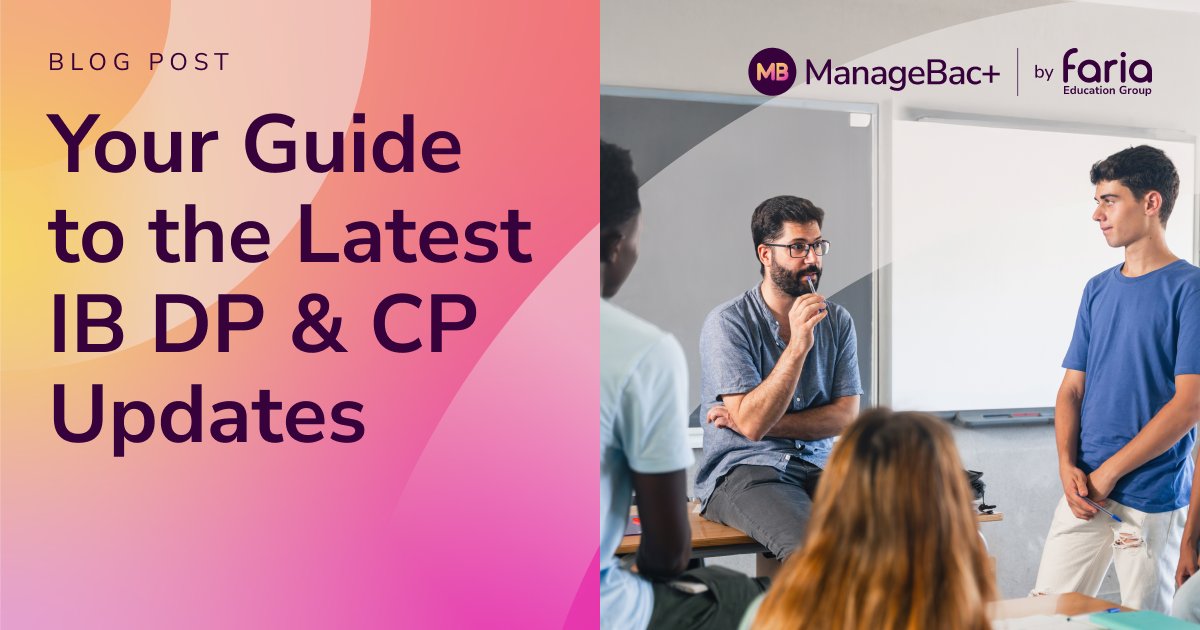 Learn more about the latest IB curriculum updates! 📖 Explore DP &amp; CP refresh in our recent blog post hubs.li/Q03NbSp50 
Join webinar focused on CP changes to discover effective strategies and tools 👉 hubs.li/Q03NbXyD0

#IB #IBEducation #IB2027 #IBDP #IBCP