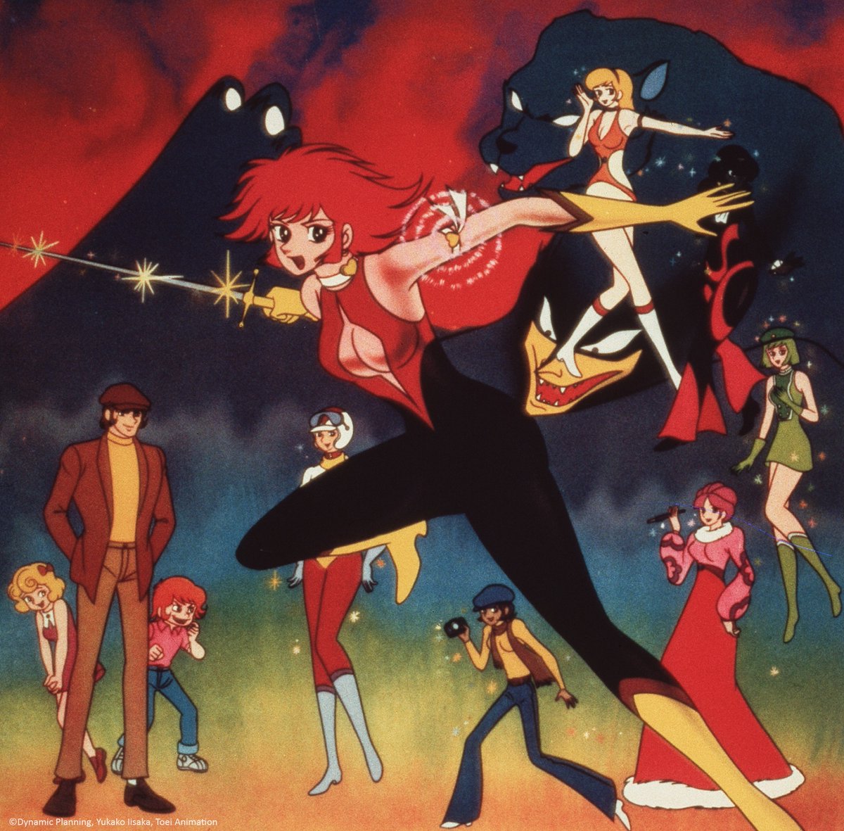 ToeiAnimationEU's tweet image. ✨ On October 13, 1973, the anime Cutie Honey made its debut! The adaptation of Go Nagai’s creation became a huge success, with its iconic theme song and a devoted fanbase!
Have you seen this piece of anime’s history? 

#CutieHoney #GoNagai #ToeiAnimation #anime #animehistory