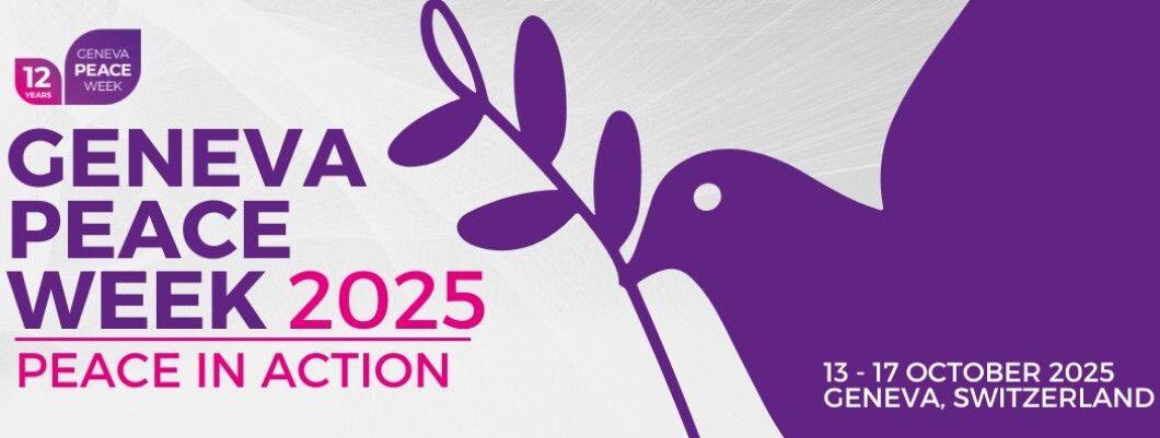 In Geneva today:

The opening ceremony of the Geneva Peace Week, #GPW2025: Peace in Action, will seek glimmers of hope and draw inspiration from those who continue to advance peace, often in the face of great adversity.

📍Maison de la Paix
🕐 5 pm
ℹ️ buff.ly/MwuK92g