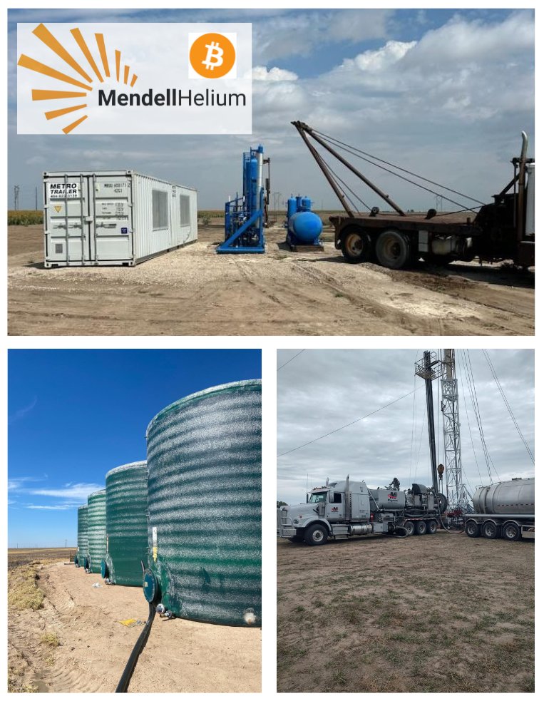 #MDH - <a href="/MendellHelium/">Mendell Helium</a> October Operations update on Fort Dodge and Nebraska operations 

✅ Commercial production at Rost expected to commence end October 2025
✅ Tube trailer for gas deliveries is being refitted and will be delivered to site shortly
✅ Exploring potential