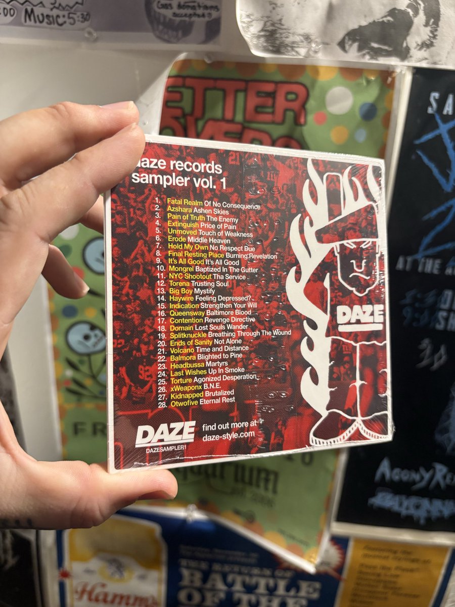 benhoos's tweet image. WAKE THE FUCK UP FARGO, WE GOT TERROR TODAY!
THE FIRST 5 PEOPLE TO BRING SOME ONE NEW TO THE GIG WILL GET THEIR HANDS ON THE FIRST VOLUME OF THE @DAZE_STYLE SAMPLER CD FEATURING TRACKS FROM SOME OF YOUR FAVORITE HARDCORE BANDS. 
DANCING IS MANDATORY.
SEE YOU TONIGHT.