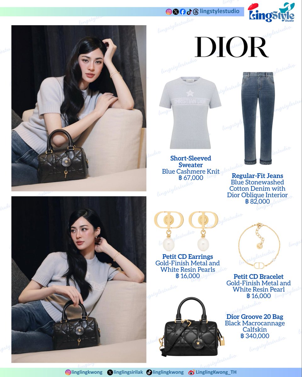 lingstylestudio's tweet photo. The art of elevated comfort. @linglingsirilak making casual look incredibly chic with this look from @Dior. ๐๐ค #throwback
Lingโs IG post, 26.02.2024
#linglingkwong #Dior #DiorSS25
#PFW #ParisFashionWeek
#LingStyleStudio #เธซเธฅเธดเธเธชเนเธเธฅเนเธชเธเธนเธเธดเนเธญ https://t.co/VIbG5p3CEW