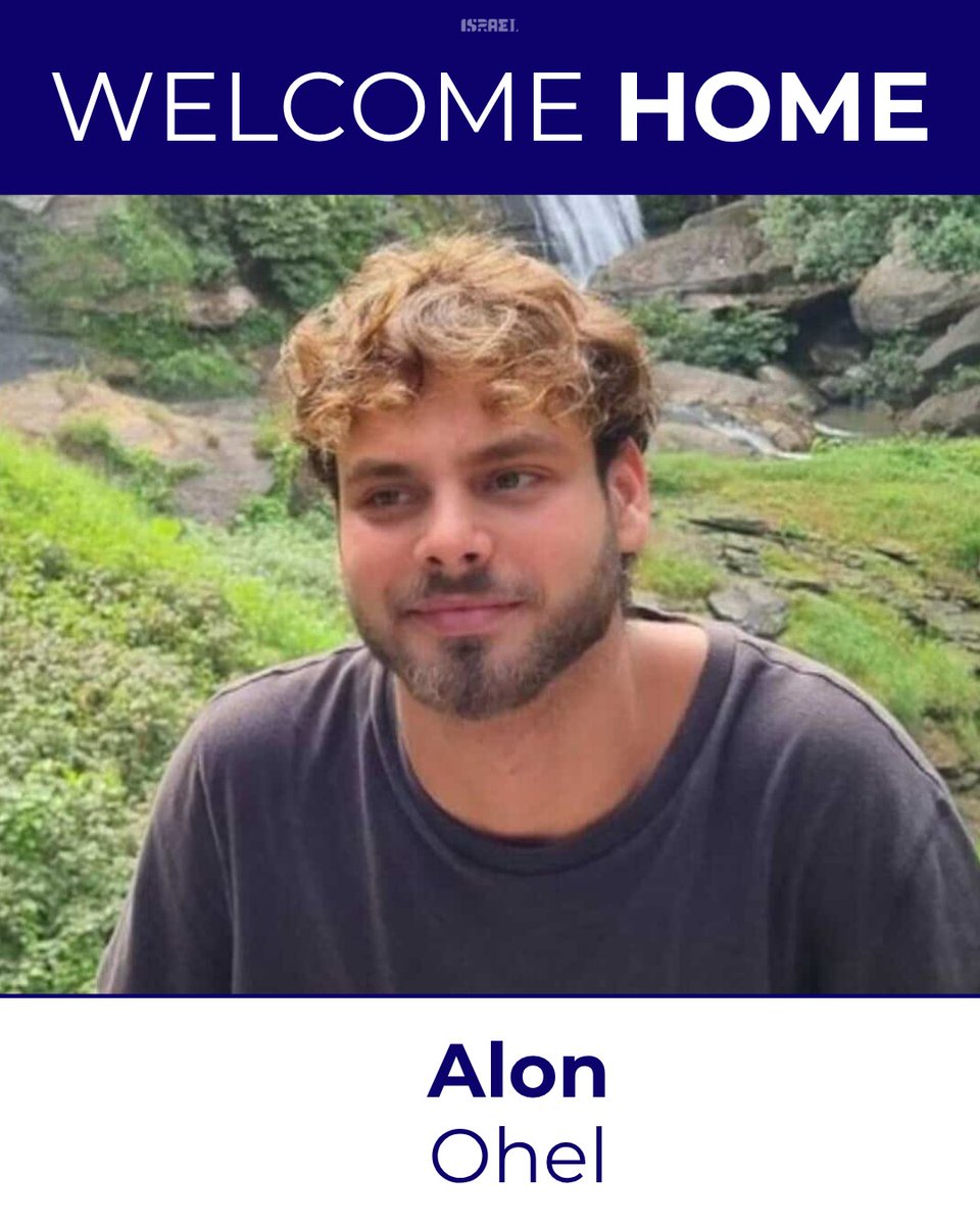 Welcome Home, Alon Ohel

Alon, 24, was kidnapped by Hamas on October 7, 2023 from a bomb shelter at the Nova music festival.

Alon suffered serious injuries, including the loss of vision in one eye. His second eye is also at risk.

Released hostages confirmed Alon was held under