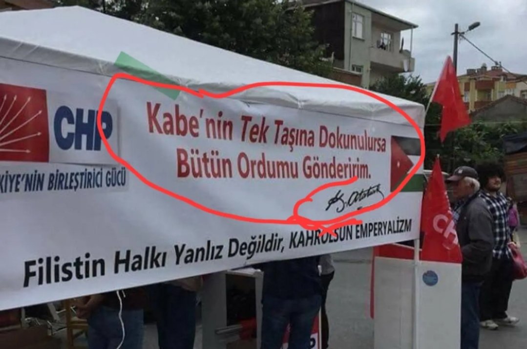 K.Atatürk'ün böyle bir sözü yok,
Kullanılan bayrak Ürdün bayrağı 
🤦‍♂️ Reziller.