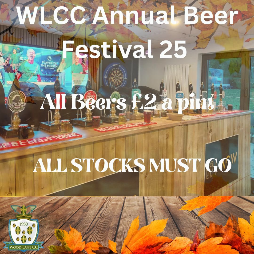 🚨Tonight only🚨

When it’s gone,
It’s gone!

£2 a pint on all Festival beers