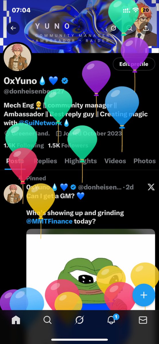donheisenberg27's tweet image. So X decided to give me ballons🙂‍↕️

Happy Birthday To Me.

Grateful To God For Everything!