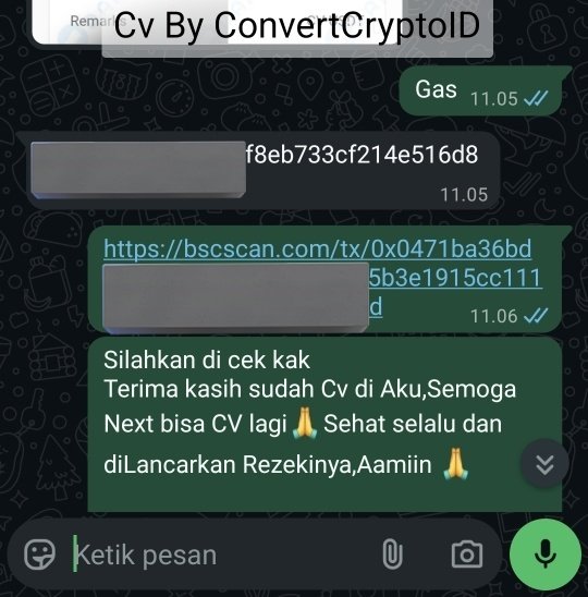 ConvertCryptoID's tweet image. #29.607✅
