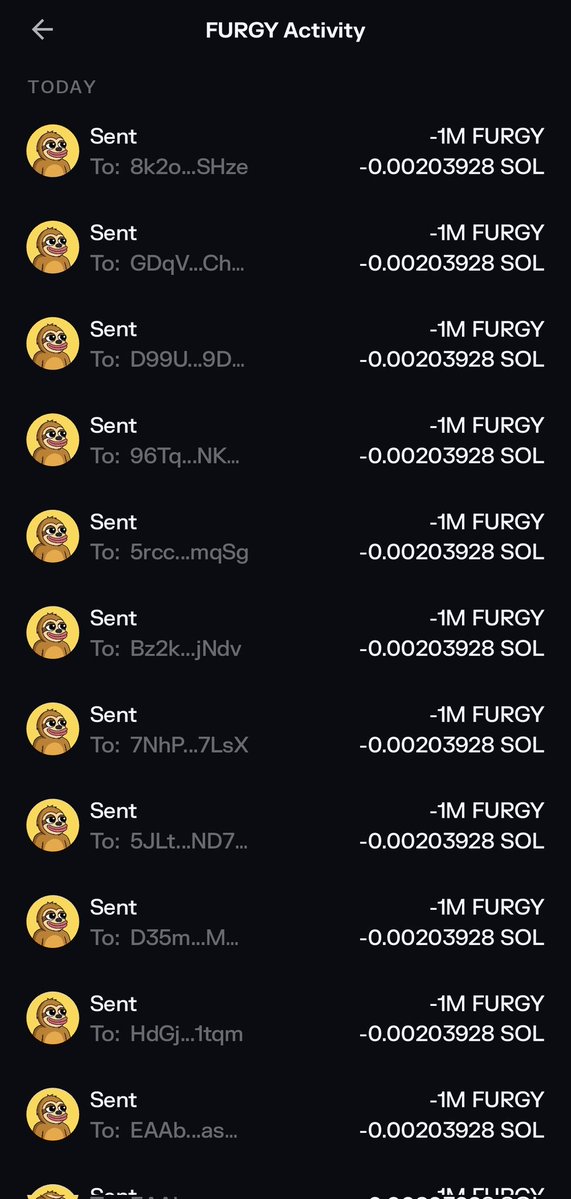 CLAIM 1,000,000 $FURGY

STEP 1: 💜 &amp; 🔄 + Follow - <a href="/furgy_sol/">Furgy</a>

STEP 2: Drop your $SOL wallet

First 1500 wallets gets guaranteed airdrop
#SolanaAirdrop #Crypto
