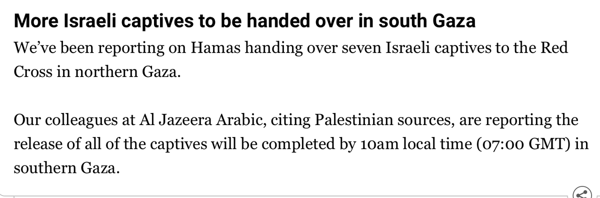 A bit more and they will be all #free. I hope the same for too many #Palestinian #prisoners. The #nightmare for #everyone should stop.