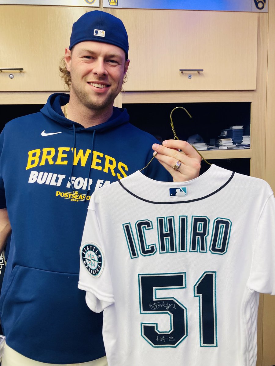 MLB ブリュワーズ ミジオロウスキー サイン入り ジャージ ユニフォーム