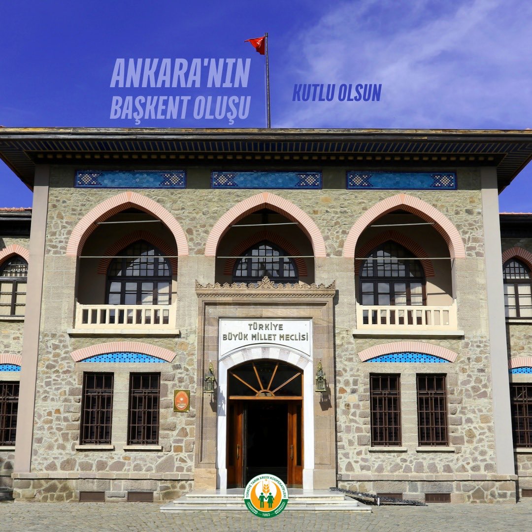 Milli Mücadelemizin kalbi olan Ankara’nın başkent oluşunun 102. yıl dönümünü kutluyor; başta Gazi Mustafa Kemal Atatürk olmak üzere, İstiklal Mücadelemizin tüm kahramanlarını saygı, rahmet ve minnetle anıyoruz.