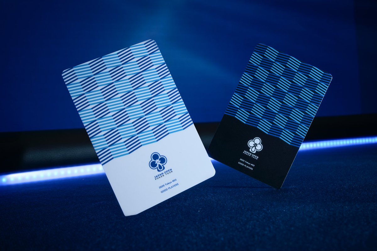 あと5枚あります。

もらってください。

みんなぐっとくる行動して😭

18時までだからガチ焦り😭

終わったらA men'sいくよん😇

#JOPT
#全てのポーカーに白熱を