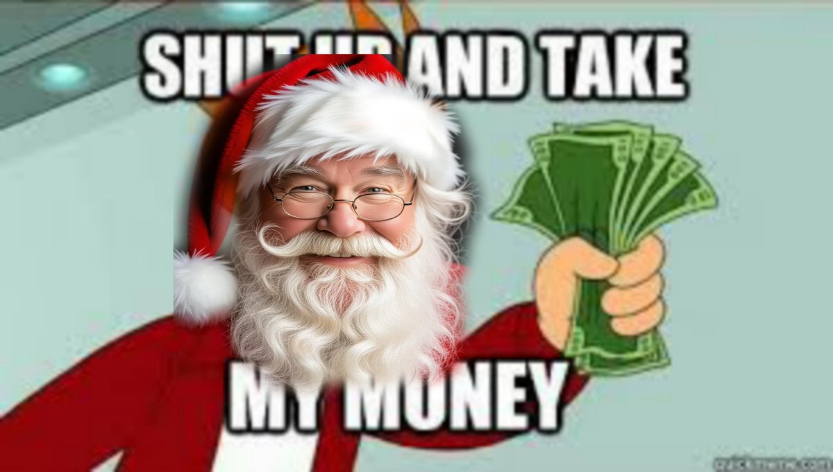 New day, new memes, new rewards 
$SANTA season is ON  
<a href="/SANTATOKENSOL2/">SANTA</a> ..<a href="/PlortalAI/">Plortal</a> 

Pass it on let's go 

Let's blow #SANTA up!

<a href="/0xFarmer__/">0xFarmer | 𝔽rAI</a> <a href="/EmmyDre01/">Emmy Dre | QuackAi</a>
